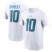 Футболка Justin Herbert Los Angeles Chargers Nike  Player Name & Number -  White