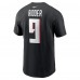 Футболка Desmond Ridder Atlanta Falcons Nike  Player Name & Number -  Black