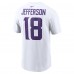 Футболка Justin Jefferson Minnesota Vikings Nike  Player Name & Number -  White
