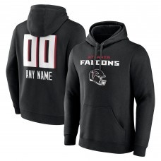 Толстовка Atlanta Falcons Personalized Name & Number Team Wordmark - Black