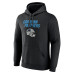 Именная толстовка Carolina Panthers Black Name & Number Team Wordmark