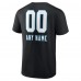 Именная футболка Carolina Panthers Name & Number Team Wordmark - Black