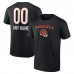 Футболка Cincinnati Bengals Personalized Name & Number Team Wordmark - Black