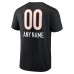 Футболка Cincinnati Bengals Personalized Name & Number Team Wordmark - Black
