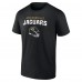 Футболка Jacksonville Jaguars Personalized Name & Number Team Wordmark - Black