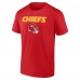 Именная футболка Kansas City Chiefs Name & Number Team Wordmark - Red