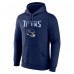 Толстовка Tennessee Titans Personalized Name & Number Team Wordmark - Navy