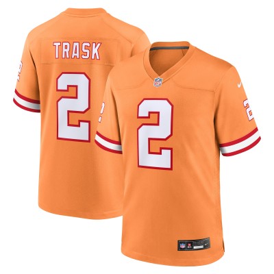 Игровая джерси Kyle Trask Tampa Bay Buccaneers Nike Throwback Game - Orange