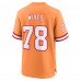 Игровая джерси Tristan Wirfs Tampa Bay Buccaneers Nike Throwback Game - Orange