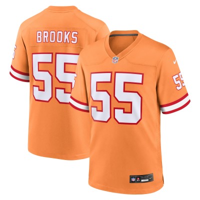 Игровая джерси Derrick Brooks Tampa Bay Buccaneers Nike Throwback Game - Orange