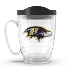 Кружка Baltimore Ravens Tervis 16oz. Emblem Classic with Lid