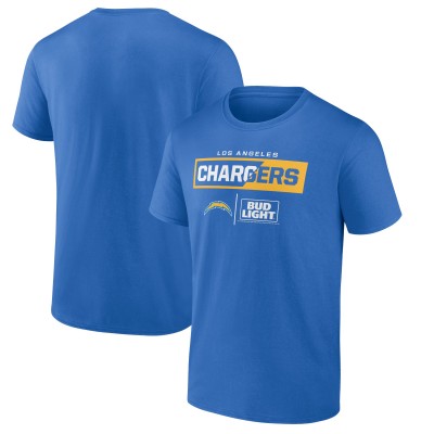 Футболка Los Angeles Chargers NFL x Bud Light - Powder Blue