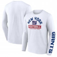 Футболка с длинным рукавом New York Giants - White