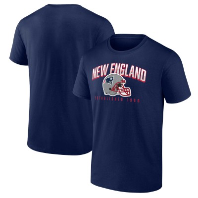 Футболка New England Patriots  -  Navy