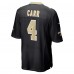 Игровая джерси New Orleans Saints Derek Carr Nike Black Game