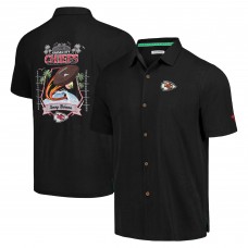 Рубашка с коротким рукавом Kansas City Chiefs Tommy Bahama Tidal Kickoff Camp - Black