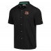 Рубашка с коротким рукавом Cincinnati Bengals Tommy Bahama Tidal Kickoff Camp - Black