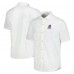 New England Patriots Tommy Bahama White Sport Coconut Point Palm Vista IslandZone Button-Up Camp Shirt