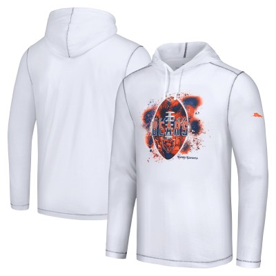 Толстовка Chicago Bears Tommy Bahama Graffiti Touchdown - White