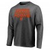 Футболка с длинным рукавом Cleveland Browns Fanatics Gray Component