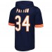 Футболка с капюшоном Walter Payton Chicago Bears Mitchell & Ness Retired Player Name & Number Mesh - Navy