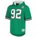 Футболка с капюшоном Reggie White Philadelphia Eagles Mitchell & Ness Retired Player Name & Number Mesh - Kelly Green