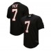 Atlanta Falcons Michael Vick Mitchell & Ness Black Retired Player Name & Number Mesh Top