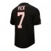 Atlanta Falcons Michael Vick Mitchell & Ness Black Retired Player Name & Number Mesh Top
