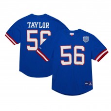 Футболка Lawrence Taylor New York Giants Mitchell & Ness Retired Player Name & Number Mesh - Royal