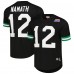 Футболка Joe Namath New York Jets Mitchell & Ness Retired Player Name & Number Mesh - Black Футболка Joe Namath New York Jets Mitchell & Ness Retired Player Name & Number Mesh - Black