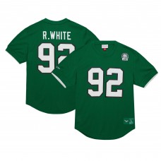 Футболка Reggie White Philadelphia Eagles Mitchell & Ness Retired Player Name & Number Mesh - Kelly Green