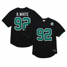 Футболка Reggie White Philadelphia Eagles Mitchell & Ness Retired Player Name & Number Mesh - Black