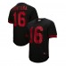 Футболка Joe Montana San Francisco 49ers Mitchell & Ness Retired Player Name & Number Mesh - Black