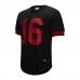 Футболка Joe Montana San Francisco 49ers Mitchell & Ness Retired Player Name & Number Mesh - Black