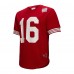 San Francisco 49ers Joe Montana Mitchell & Ness Scarlet Retired Player Name & Number Mesh Top