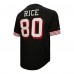 Футболка Jerry Rice San Francisco 49ers Mitchell & Ness Retired Player Name & Number Mesh - Black