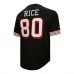 Футболка Jerry Rice San Francisco 49ers Mitchell & Ness Retired Player Name & Number Mesh - Black