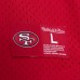 San Francisco 49ers Jerry Rice Mitchell & Ness Scarlet Retired Player Name & Number Mesh Top