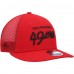 Бейсболка San Francisco 49ers New Era Black Excellence Collection Wordmark Trucker Low Profile 9FIFTY - Scarlet
