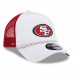 Бейсболка San Francisco 49ers New Era Court Sport Foam Front A-Frame 9FORTY - White/Scarlet