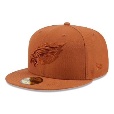 Бейсболка Philadelphia Eagles New Era  Color Pack 59FIFTY - Brown