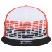 Бейсболка Cincinnati Bengals New Era Throwback Space 9FIFTY Snapback - White/Black