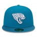 Бейсболка Jacksonville Jaguars New Era Active Ballistic 59FIFTY - Teal