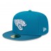 Бейсболка Jacksonville Jaguars New Era Active Ballistic 59FIFTY - Teal