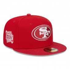 Бейсболка San Francisco 49ers New Era Active Ballistic 59FIFTY - Scarlet
