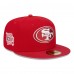 Бейсболка San Francisco 49ers New Era Active Ballistic 59FIFTY - Scarlet