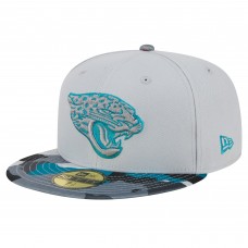 Бейсболка Jacksonville Jaguars New Era Active Camo 59FIFTY - Gray