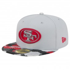 Бейсболка San Francisco 49ers New Era Active Camo 59FIFTY - Gray