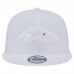 Бейсболка Baltimore Ravens New Era Main White on White 9FIFTY Snapback