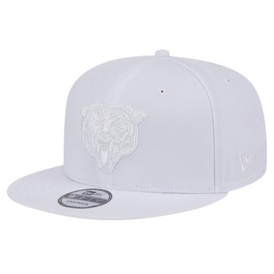 Бейсболка Chicago Bears New Era Main White on White 9FIFTY Snapback